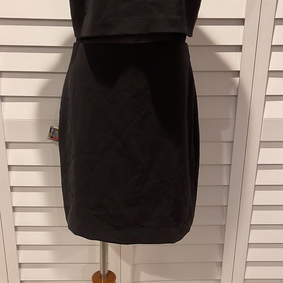 Express Black Cocktail in EUC with mesh fabric. - Picture 4 of 7